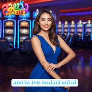 สมหวัง 168 ติดต่อเจ้าหน้าที่ ฝากถอนออโต้ ไม่มีขั้นต่ำ เล่นได้ทุกเวลา